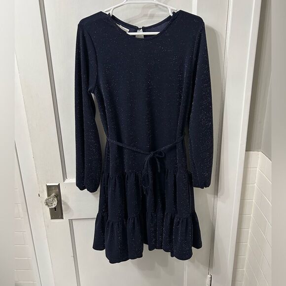 Maurices Blue sparkly dress - Picture 2 of 4